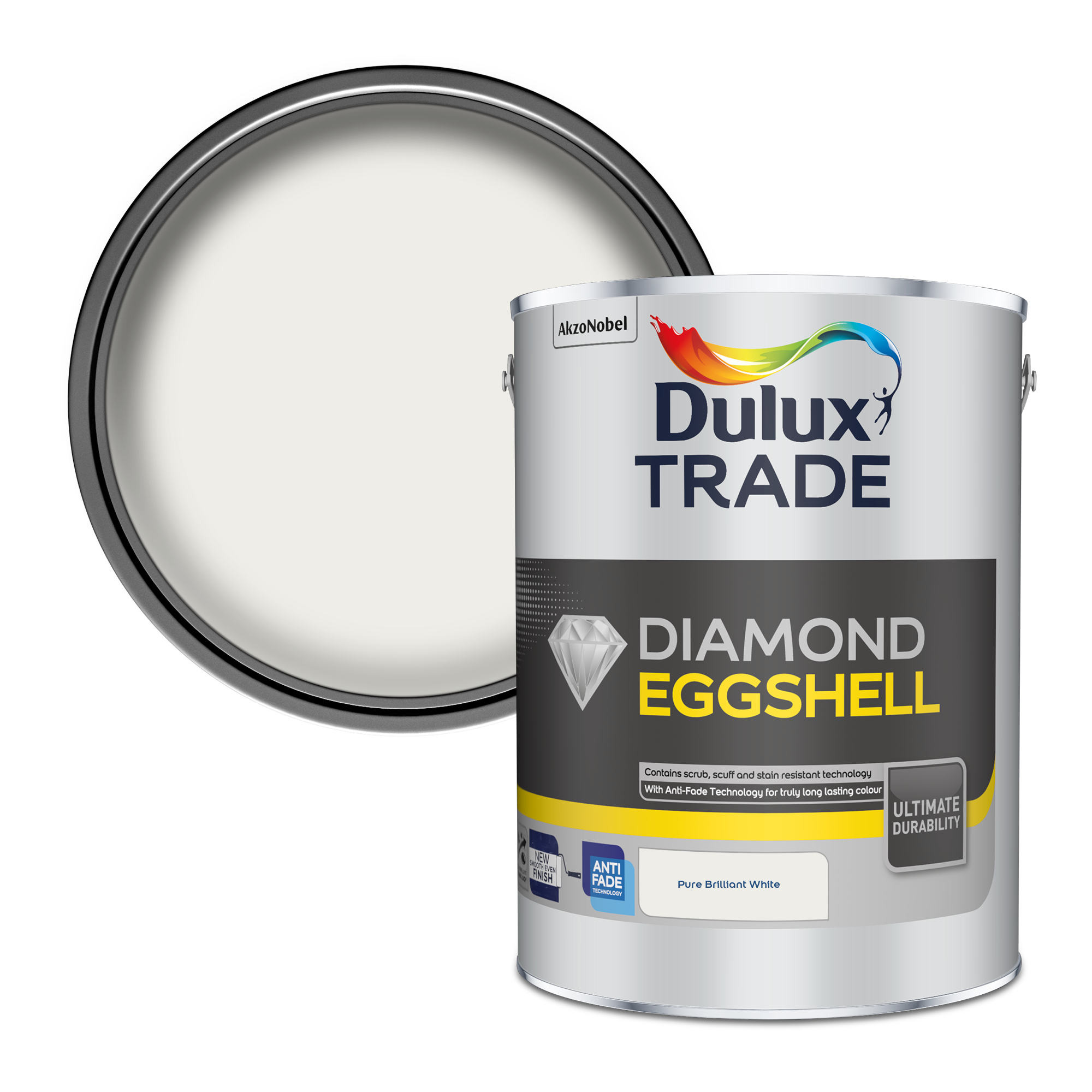 Dulux Trade Diamond Eggshell | All Sizes | Ready Mixed
