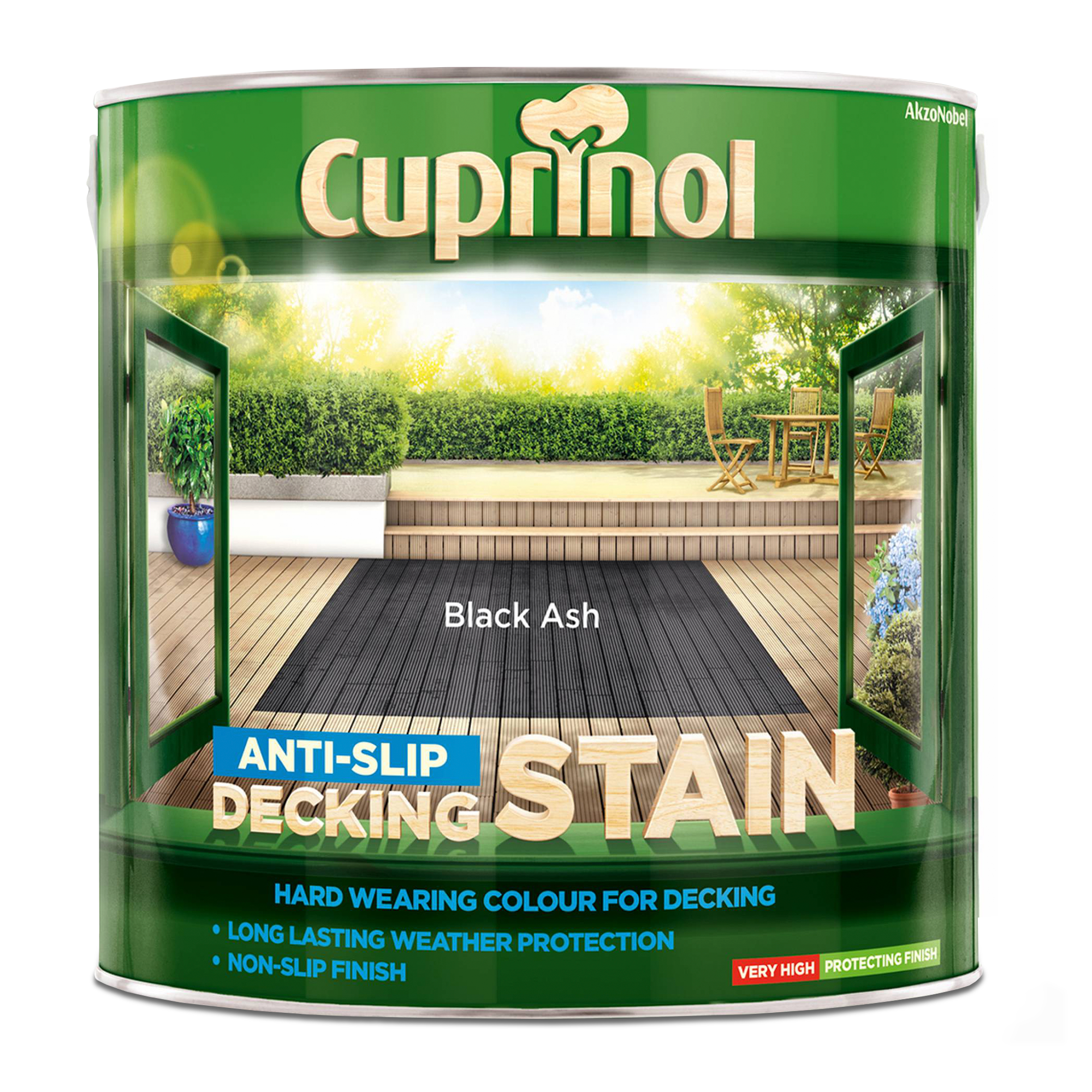 Cuprinol Anti-Slip Decking Stain - 2.5L | All Colours