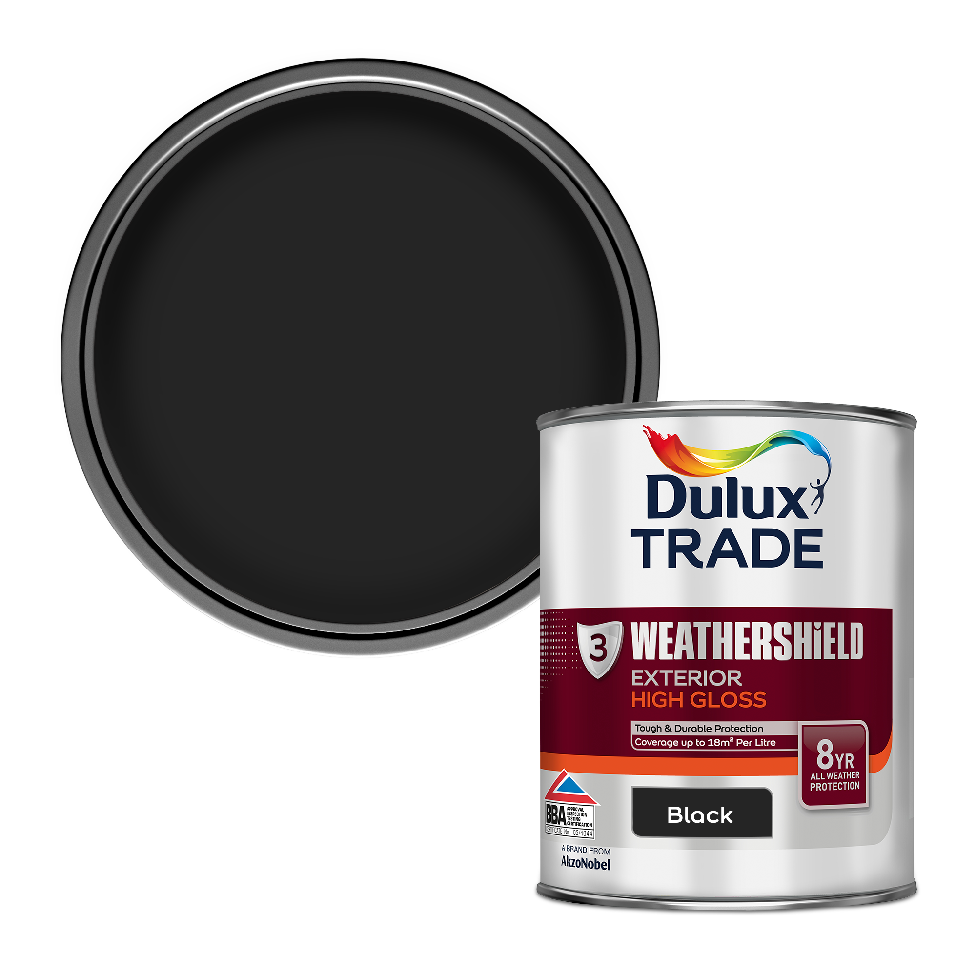 Dulux Trade Weathershield Exterior High Gloss (Oil) | All Sizes | Ready Mixed