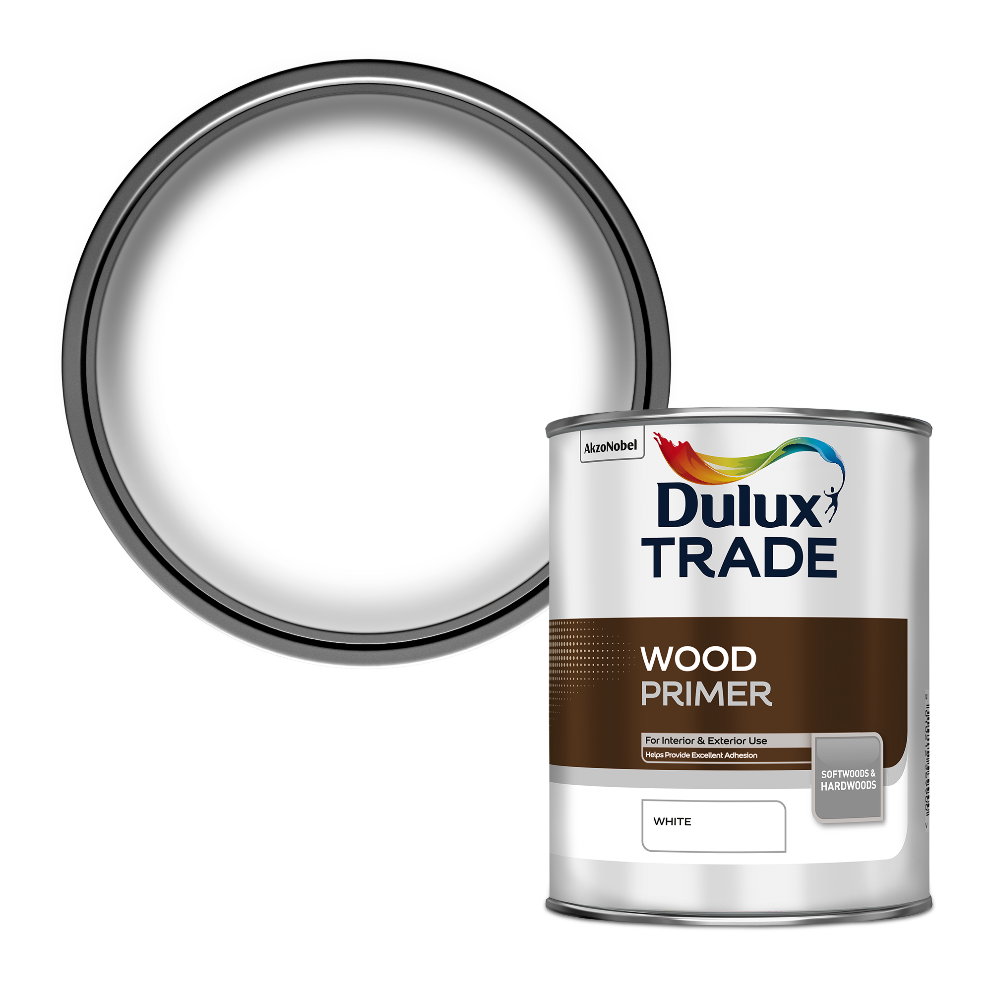 Dulux Trade Wood Primer White | All Sizes | White