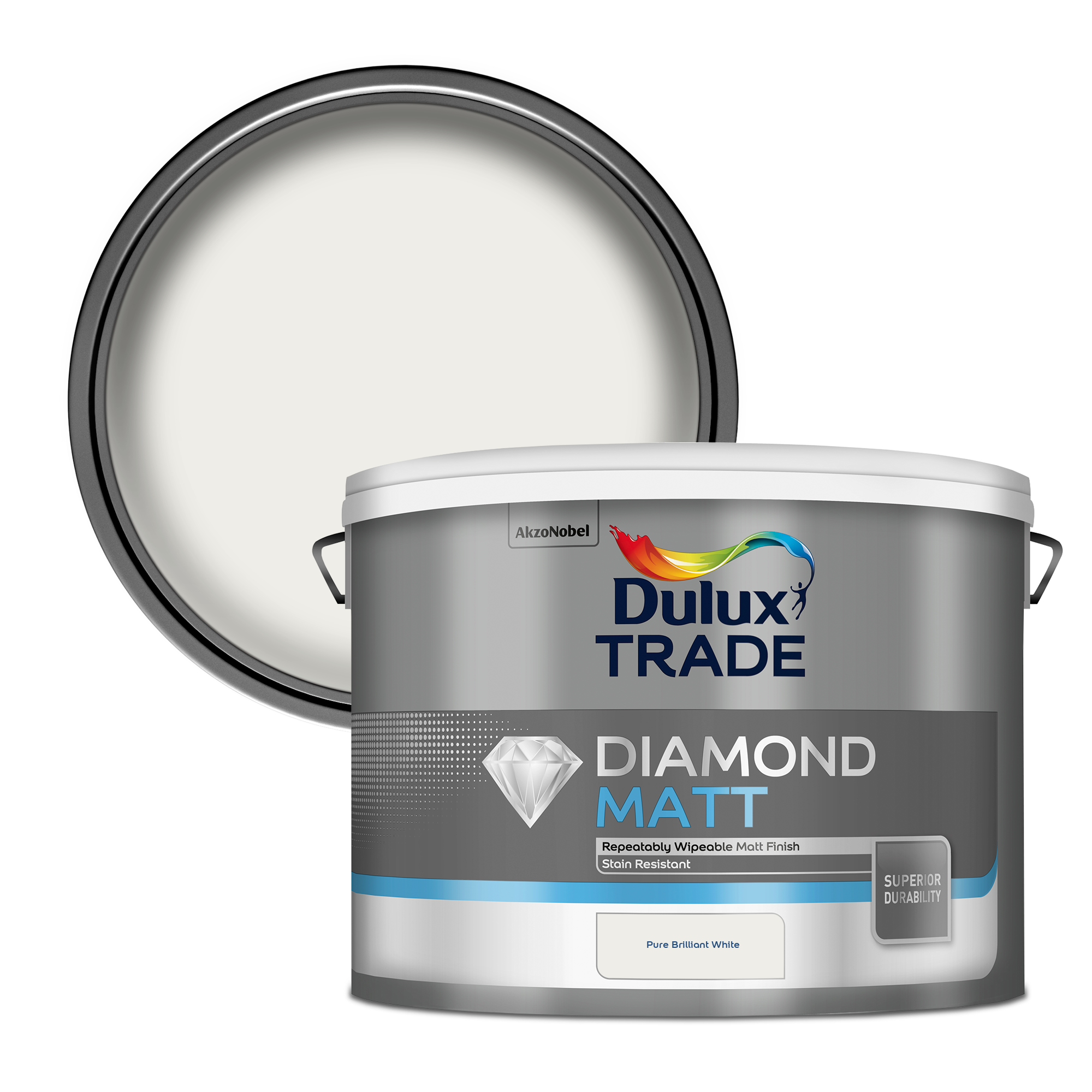 Dulux Trade Paint Diamond Matt | All Sizes | Ready Mixed - Picture 4 of 12