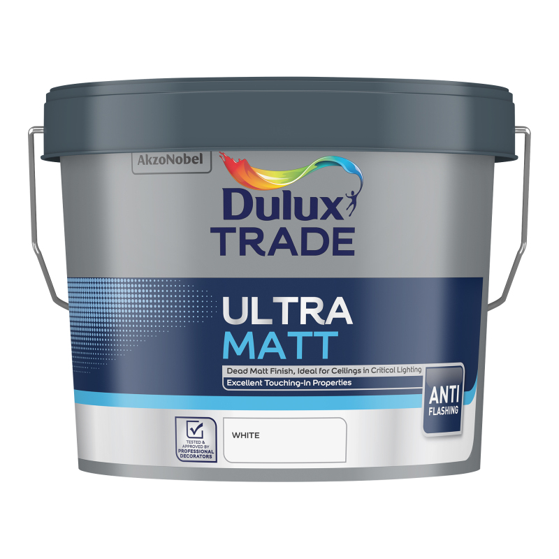 Dulux Trade Ultra Matt | All Sizes | Ready Mixed