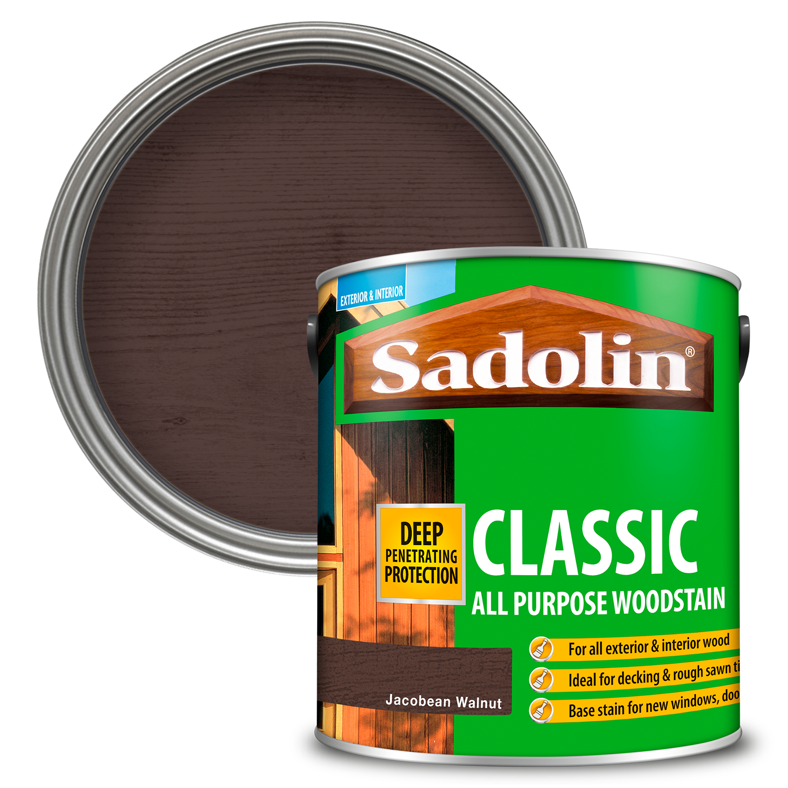 Sadolin Classic All Purpose Wood Stain | All Sizes | All Colours