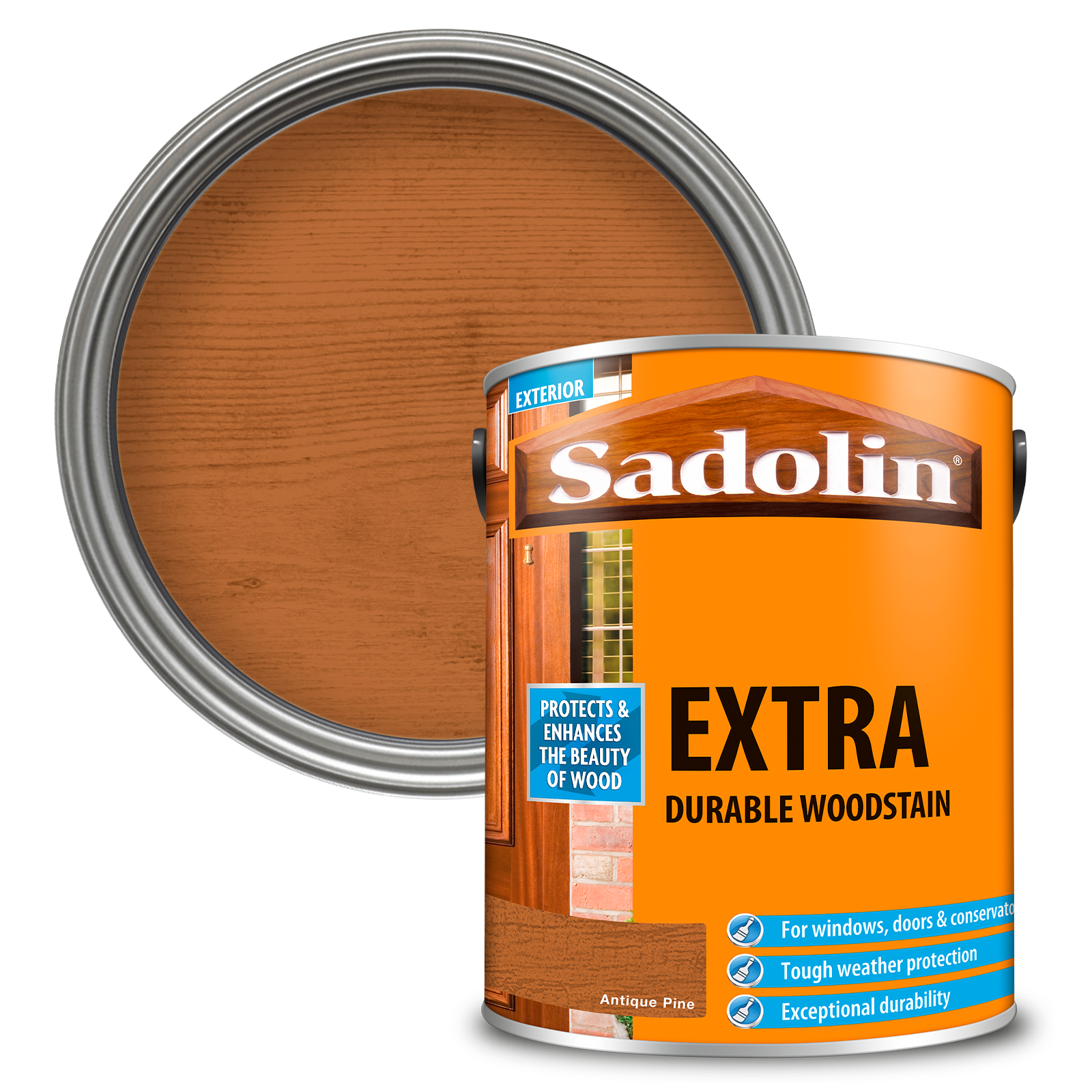 Sadolin Extra Durable Woodstain | All Sizes | All Colours - Picture 8 of 51